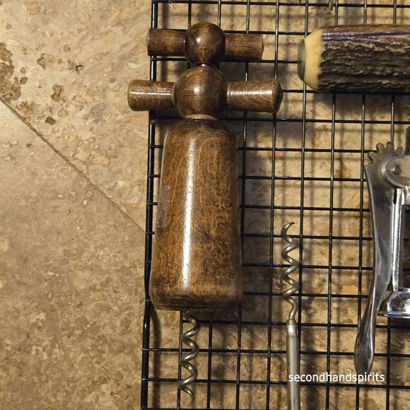 Lot of 8 Vintage Corkscrew, Wine Bottle Openers, Bottle Screw, Cork Puller - Picture 4 of 11